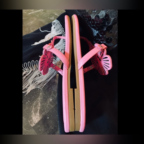 Coach Julia Tea Rose Sandals NWOT - Picture 5 of 13